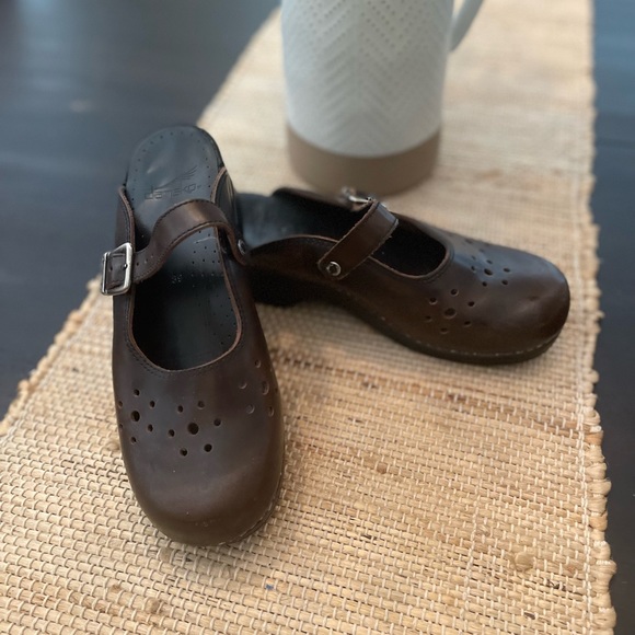 Dansko Merrie Cabrio Mary Jane Clogs - Picture 3 of 6